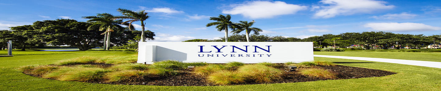 Lynn University banner
